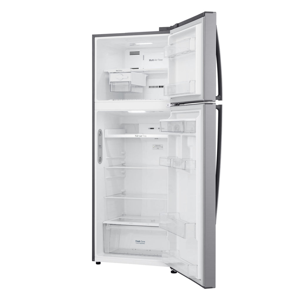 LG GL-T652HLCM 15.5 cu. ft. Top Mount Freezer Refrigerator Metallic Silver