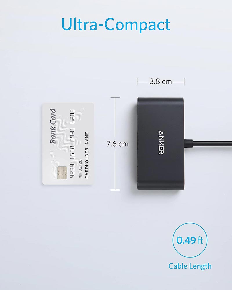 Anker PowerExpand 3-in-1 USB-C Hub A8339HA1 Grey