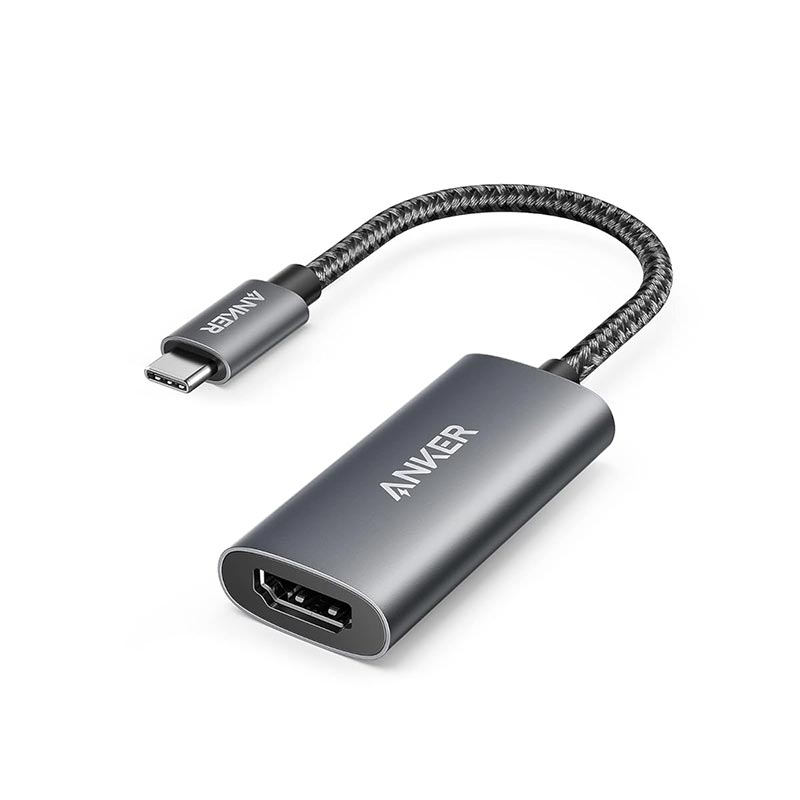 Anker 518 USB-C Adapter 8K DisplayPort HDMI A8318HA1 Black