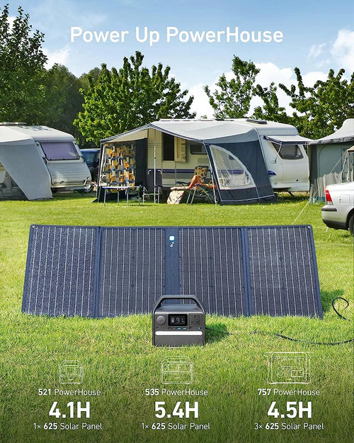 Anker 625 100W Portable Solar Panel A2431031 Blue