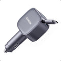 Anker Nano 75W Car Charger with Retractable USB-C Cable A2738HA2 Black