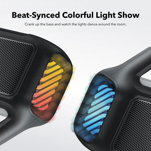 Soundcore by Anker Boom 2 80W Portable Bluetooth Speaker A3138012 Black