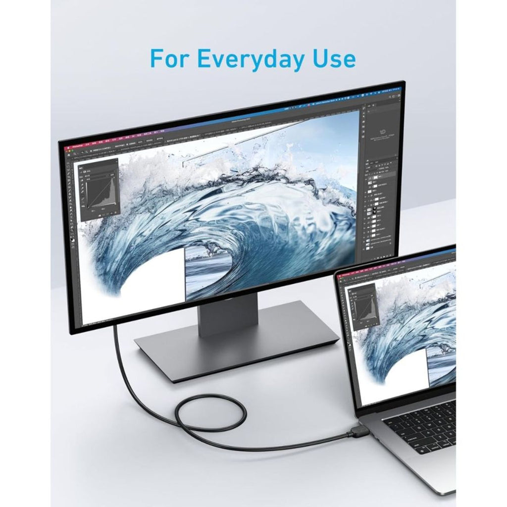Anker 6ft HDMI 2.1 Cable 8K@60Hz A8742H11 Black