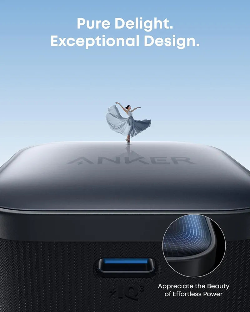 Anker Nano Charger 45W with USB-C Cable B2692K11 Black