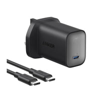 Anker Nano 100W USB-C Wall Charger with 6ft USB-C Cable B2679K11 Black