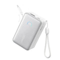 Anker Nano 10K 45W Power Bank with Retractable USB-C Cable A1638H21 Black