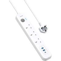 Anker PowerExtend USB-C 3 Strip Power Extension Lead A9136 White