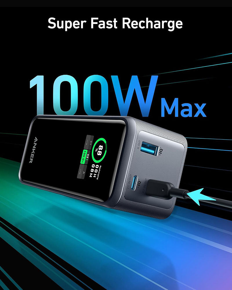 Anker Prime 20,000mAh Power Bank (200W) A1336011 Black
