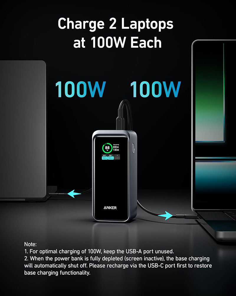 Anker Prime 20,000mAh Power Bank (200W) A1336011 Black