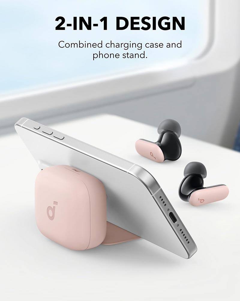 Soundcore by Anker R50i NC True Wireless Noise-Canceling Earbuds A3959H51 Pink