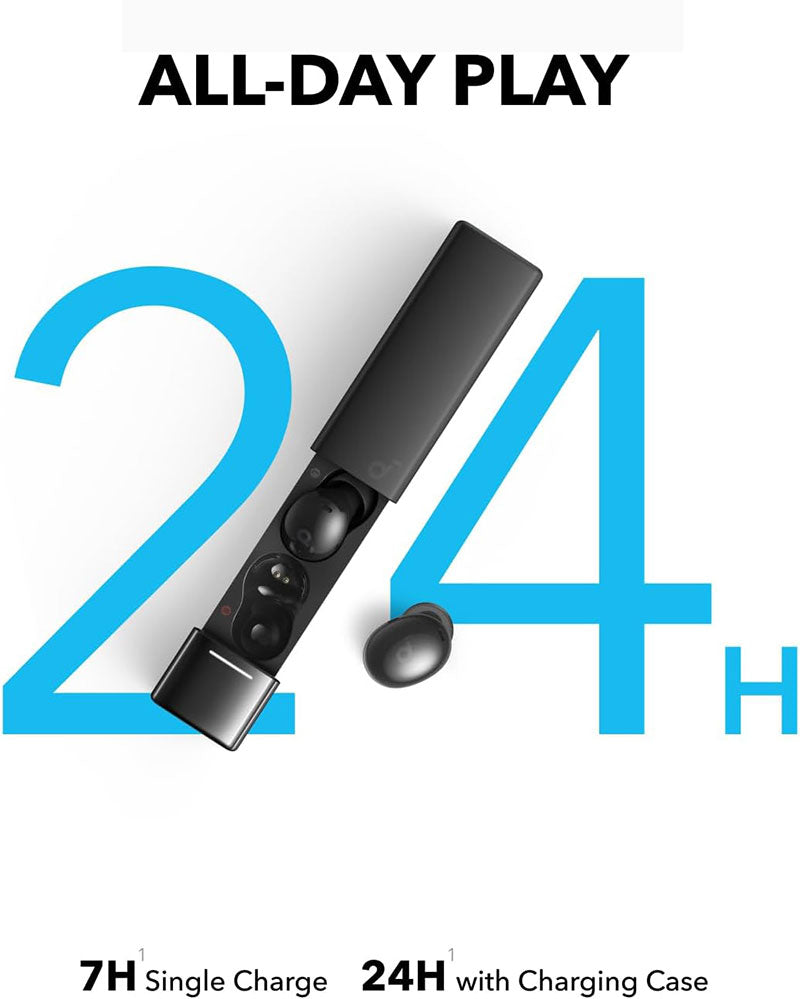Soundcore by Anker A30i Noise Cancelling Earbuds A3958H11 Black