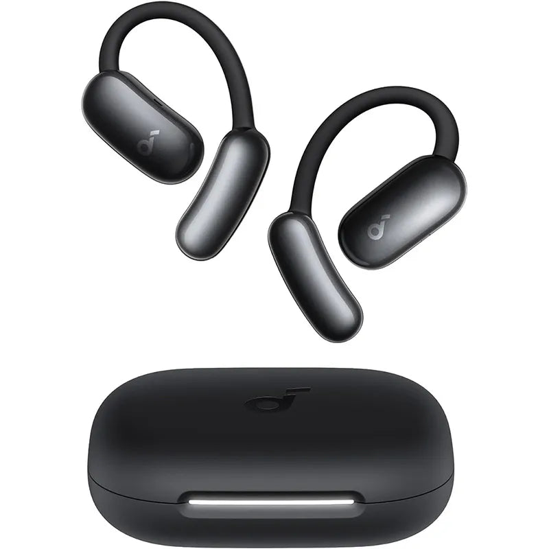 Soundcore by Anker AeroFit 2 AI Assistant Open-Ear Wireless Earbuds A3874H12 Black