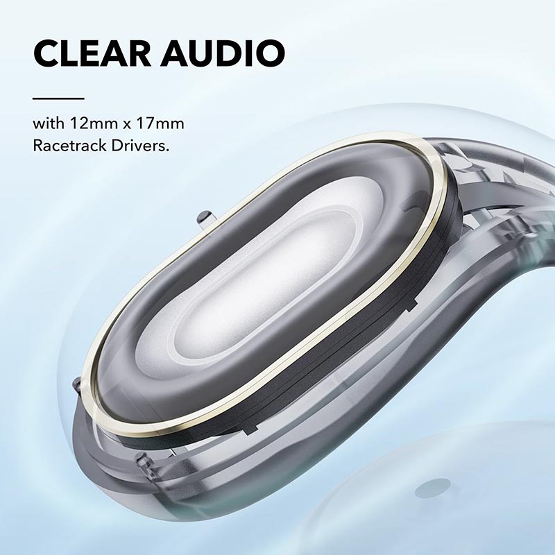 Soundcore by Anker C30i Open-Ear Clip Earbuds A3330H11 Black