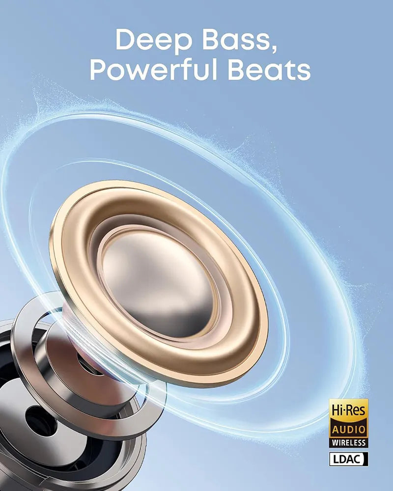 Soundcore by Anker C50i Open-Ear Clip-On Wireless Earbuds D1101H21 White
