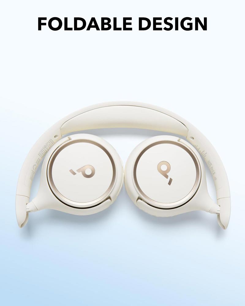Soundcore by Anker H30i Wireless On-Ear Headphones A3012H21 Oat White