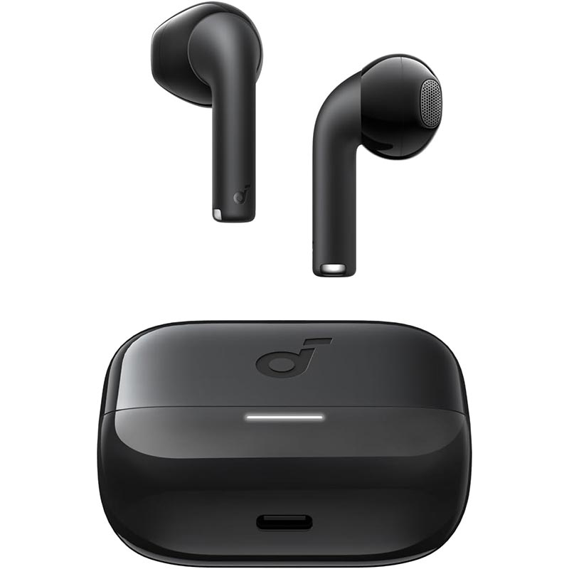 Soundcore by Anker K20i Semi-in-Ear Wireless Bluetooth Earbuds A3994H11 Black