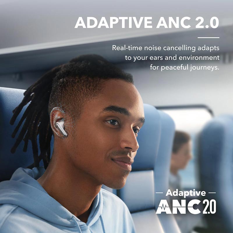 Soundcore by Anker Liberty 4 NC True-Wireless Noise Cancelling Earbuds A3947H21