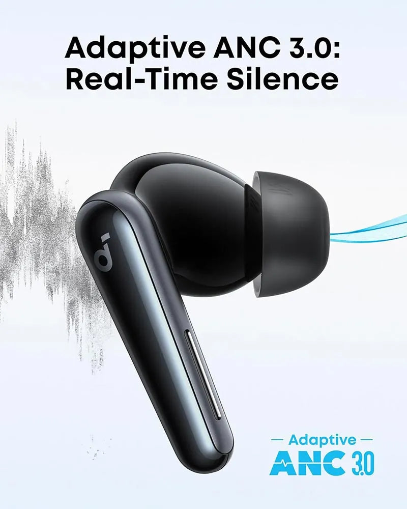 Soundcore by Anker Liberty 5 True Wireless Noise-Canceling Earbuds with Dolby Audio A3957H11 Black