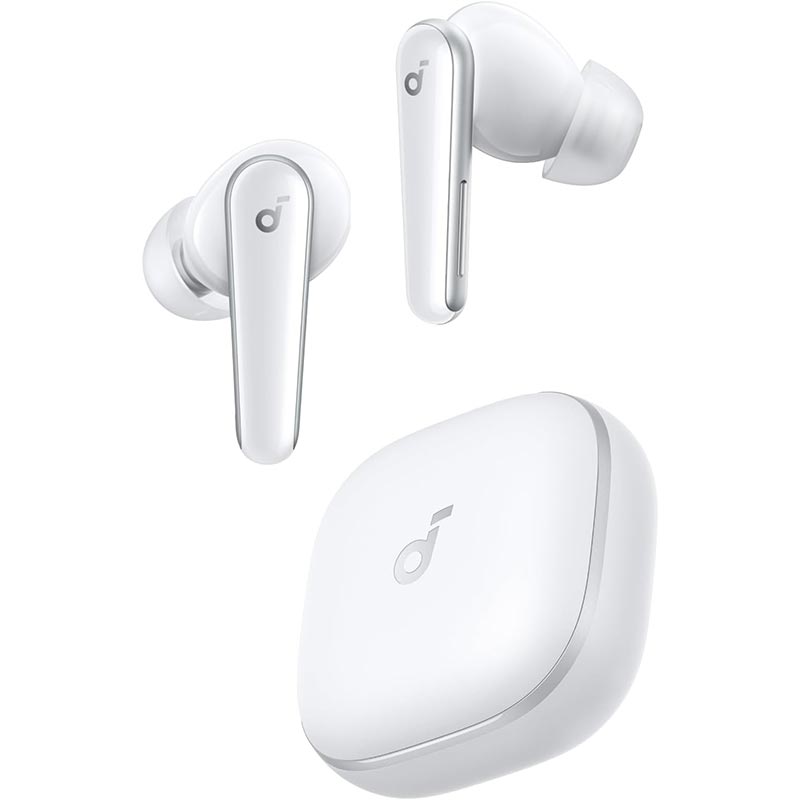 Soundcore by Anker Liberty 5 True Wireless Noise-Canceling Earbuds with Dolby Audio A3957H21 White