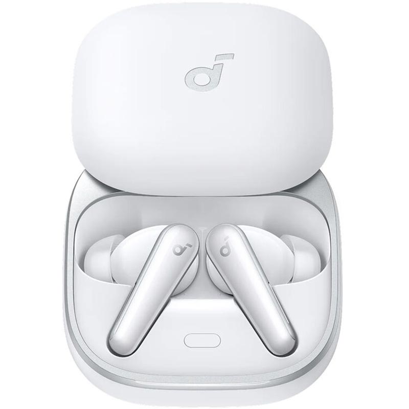 Soundcore by Anker Liberty 5 True Wireless Noise-Canceling Earbuds with Dolby Audio A3957H21 White