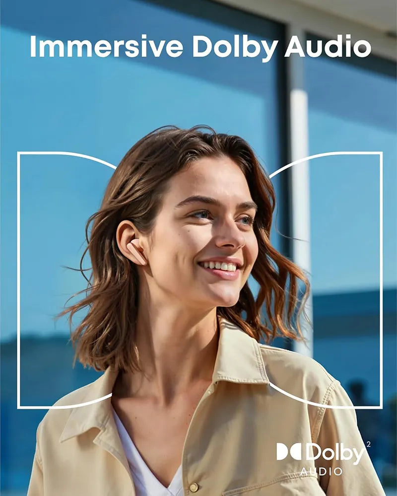 Soundcore by Anker Liberty 5 True Wireless Noise-Canceling Earbuds A3957H51 Pink