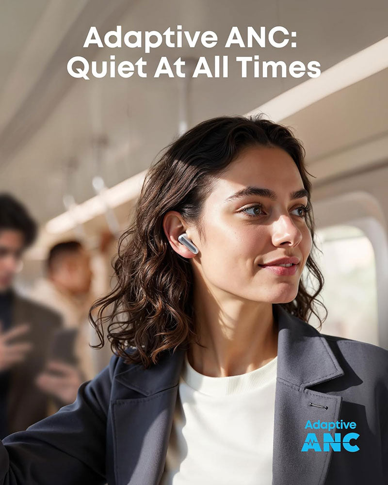 Soundcore by Anker P41i Wireless Earbuds with Portable Phone Charger A3937H21 White