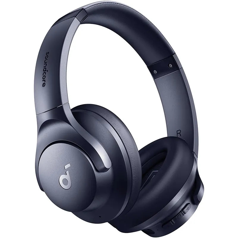 Soundcore by Anker Q20i Hybrid Active Noise Cancelling Over-Ear Headphones A3004H32 Blue