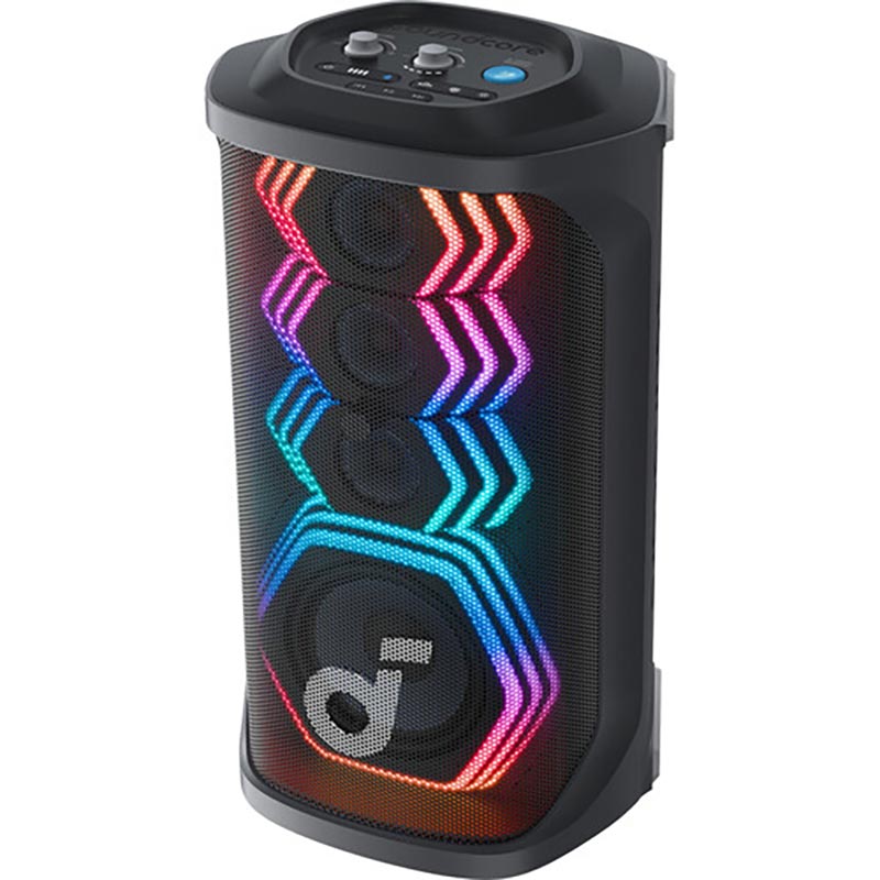 Soundcore by Anker Rave 3S 200W AI Wireless Party Speaker with Dual Mics A31A3012 Black
