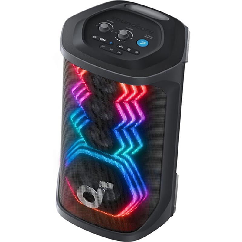 Soundcore by Anker Rave 3S 200W AI Wireless Party Speaker with Dual Mics A31A3012 Black
