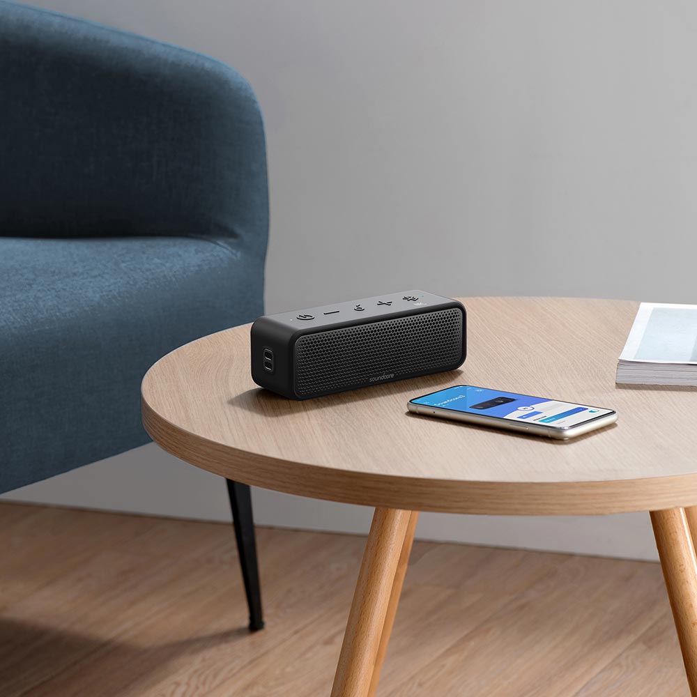 Soundcore by Anker Select 2 16W IPX7 Waterproof Bluetooth Speaker A3125H11 Black