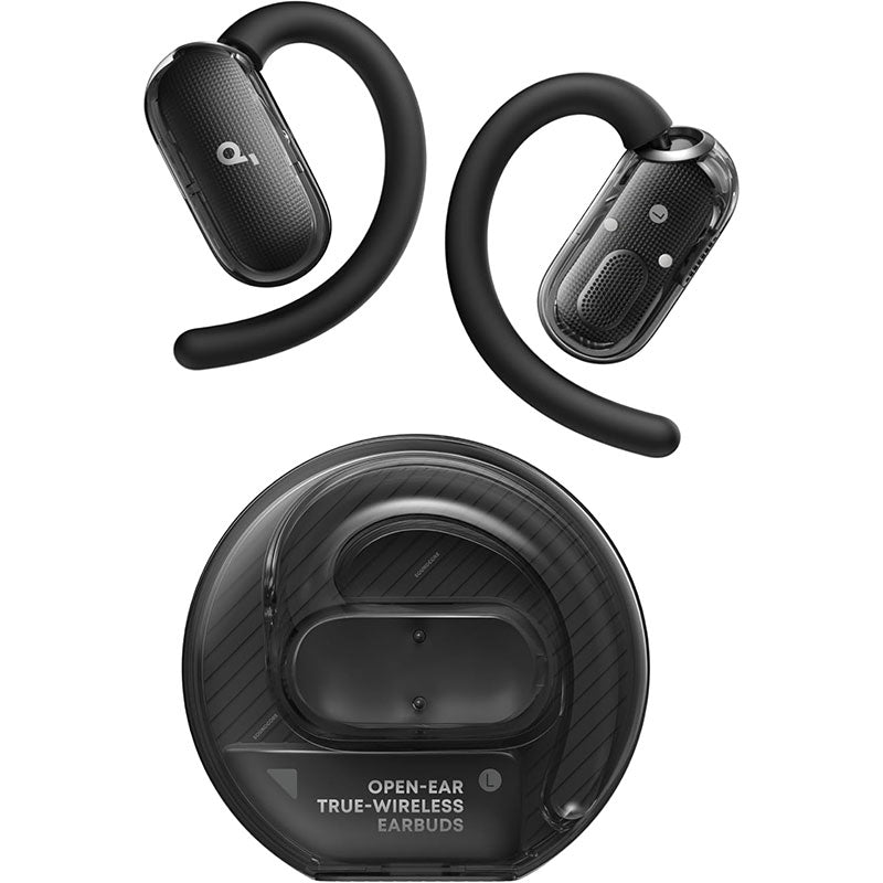 Soundcore by Anker V40i Open-Ear Wireless Bluetooth Headphones A3878H11 Black