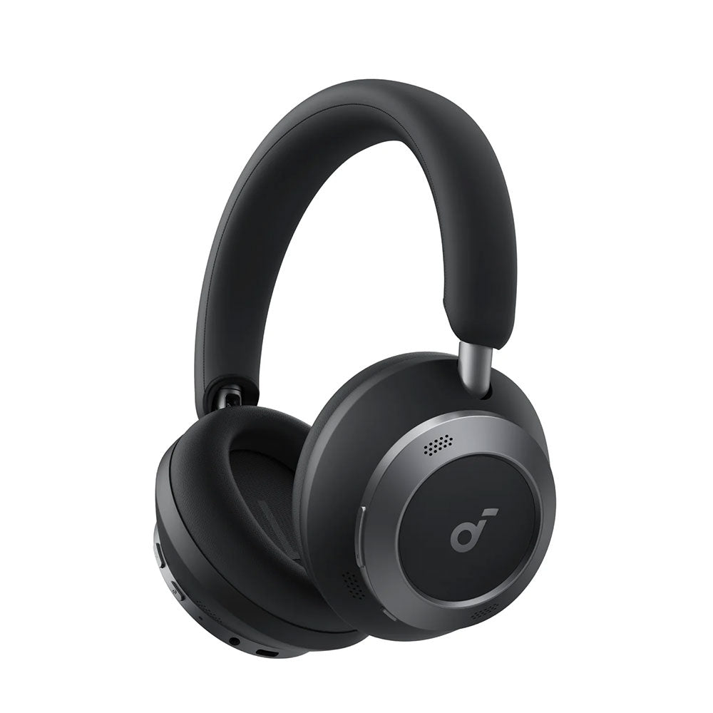 Soundcore by Anker Space One Pro Active Noise Cancelling Foldable Over-Ear Headphones A3062H11 Jet Black