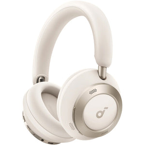 Soundcore by Anker Space One Pro Active Noise Cancelling Foldable Over-Ear Headphones A3062H21 Cream White