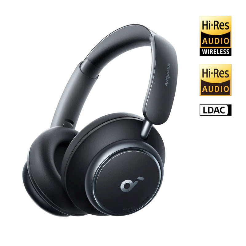 Soundcore by Anker Space Q45 Adaptive Noise Cancelling Over-Ear Headphones A3040011 Black