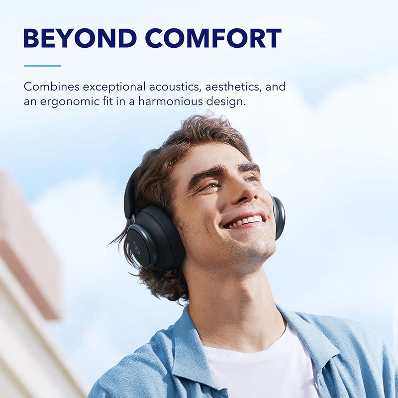 Soundcore by Anker Space Q45 Adaptive Noise Cancelling Over-Ear Headphones A3040011 Black
