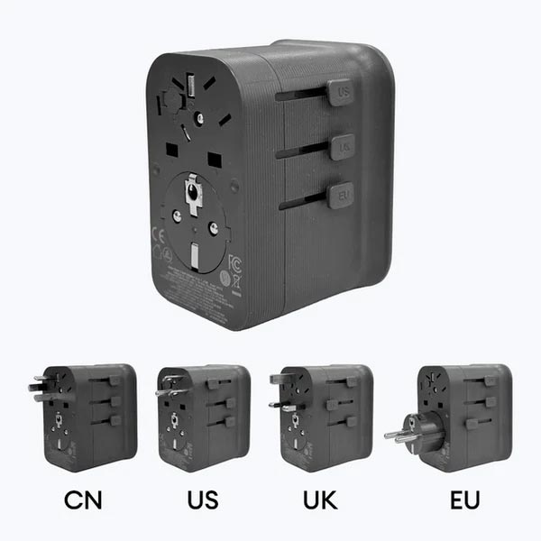 Anker Nano Travel Adapter 4-in-1 65W A9213K12 Black