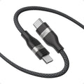 Anker USB-C to USB-C Cable 3ft 240W Upcycled-Braided A82E2H11 Black
