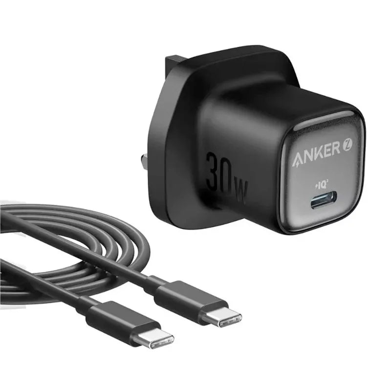 Anker Zolo 30W PD 3.0 GaN II USB-C Charger B2698K11 Black