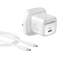 Anker Zolo 30W PD 3.0 GaN II USB-C Charger with 1m Cable A2698K21 White