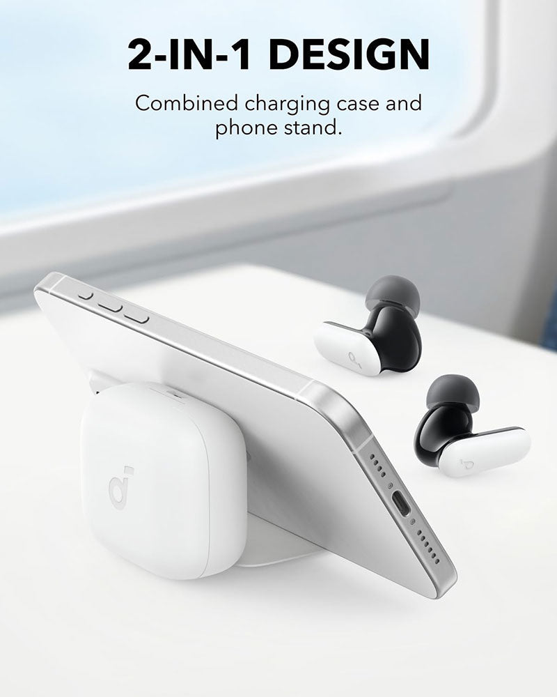 Soundcore by Anker P30i Noise Cancelling Earbuds A3959Z21 White