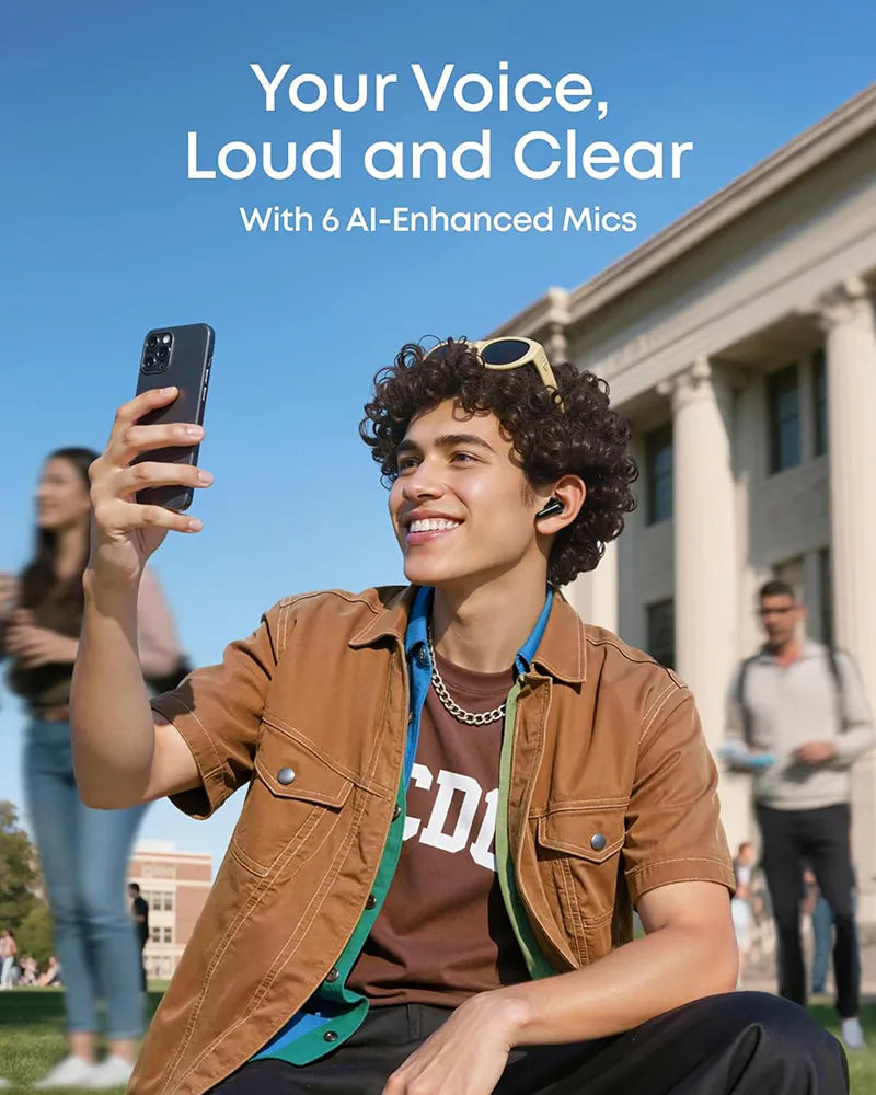 Soundcore by Anker R60i NC True Wireless Noise-Cancelling Earbuds D1202H11 Black