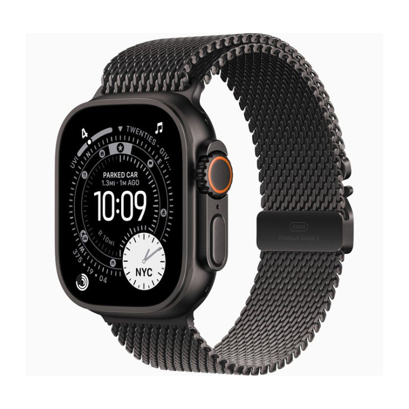 Apple Watch Ultra 3 (49mm Titanium, Milanese Loop)
