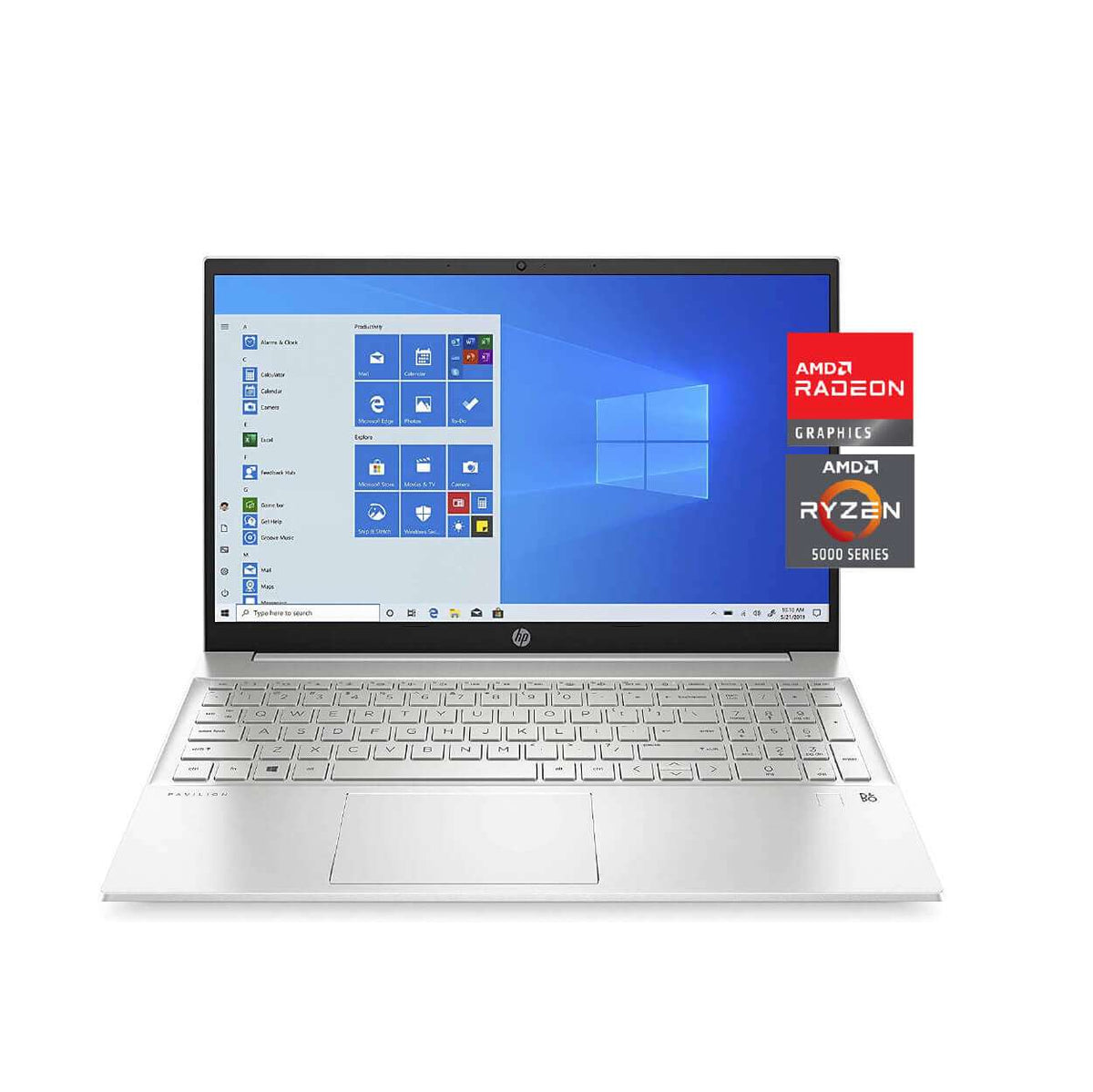 HP Pavilion 15 15.6" Ryzen 5 8GB RAM 512GB SSD Laptop