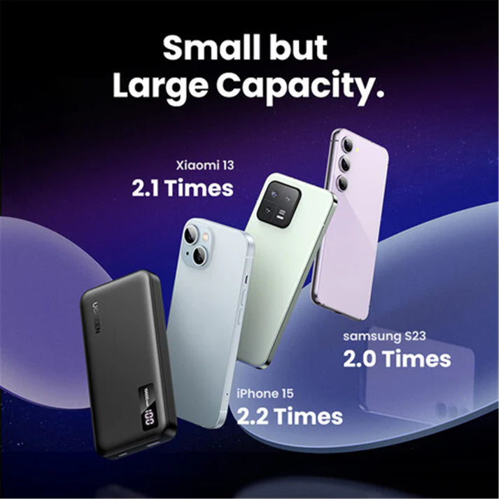 UGREEN PB311 25742 10000mAh 20W Two-Way Fast Charging Power Bank Black