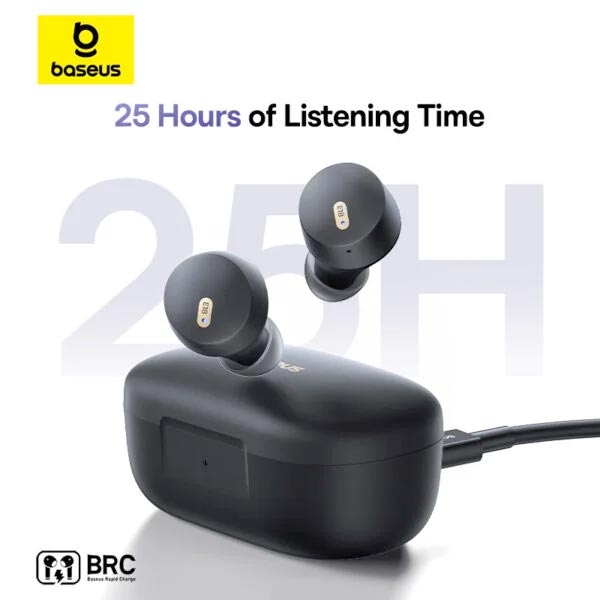 Baseus Bowie E18 True Wireless Earphones Black