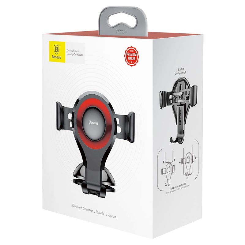 Baseus Osculum Gravity Car Mount Dashboard Windshield Black SUYL-XP01