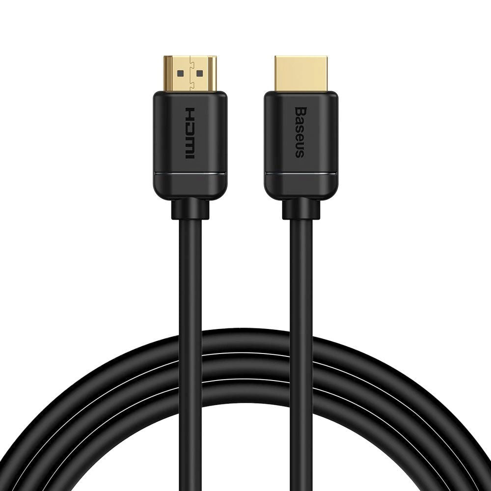 Baseus HDMI to HDMI Adapter Cable 4K 60Hz 6.6 ft Black CAKGQ-B01