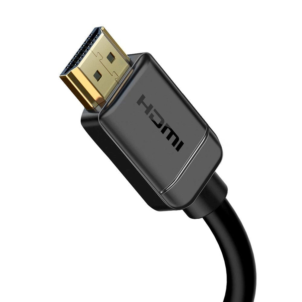 Baseus HDMI to HDMI Adapter Cable 4K 60Hz 6.6 ft Black CAKGQ-B01