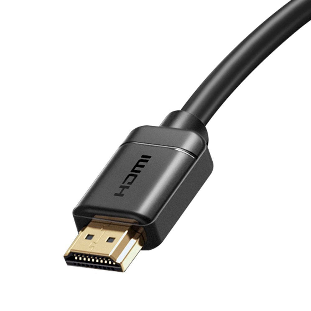 Baseus HDMI to HDMI Adapter Cable 4K 60Hz 6.6 ft Black CAKGQ-B01