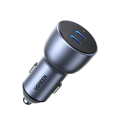 UGREEN CD213 60W Dual Port USB-C PD Fast Car Charger Black